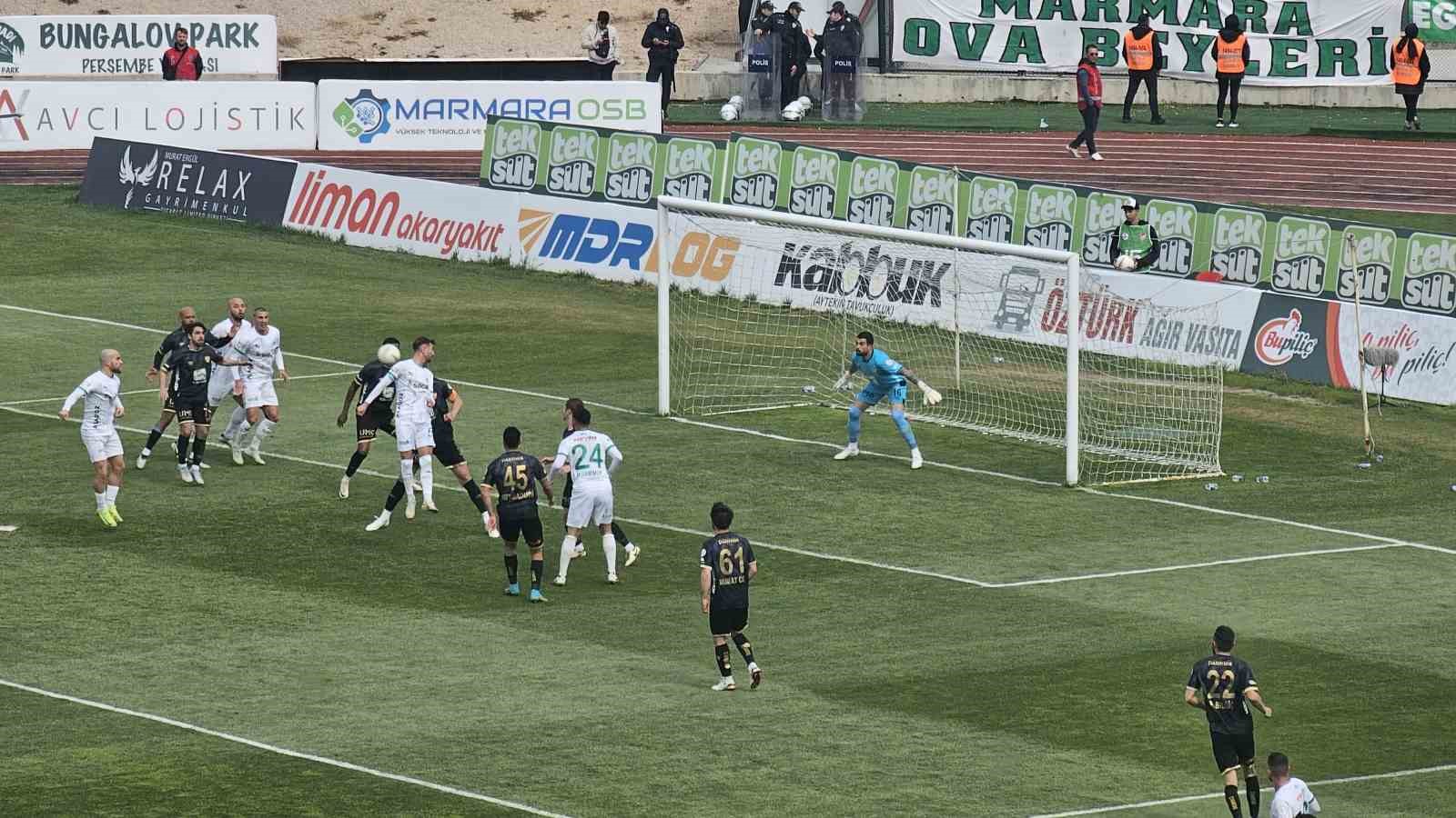 Trendyol 1. Lig: Bandırmaspor: 1 - Iğdır FK: 1