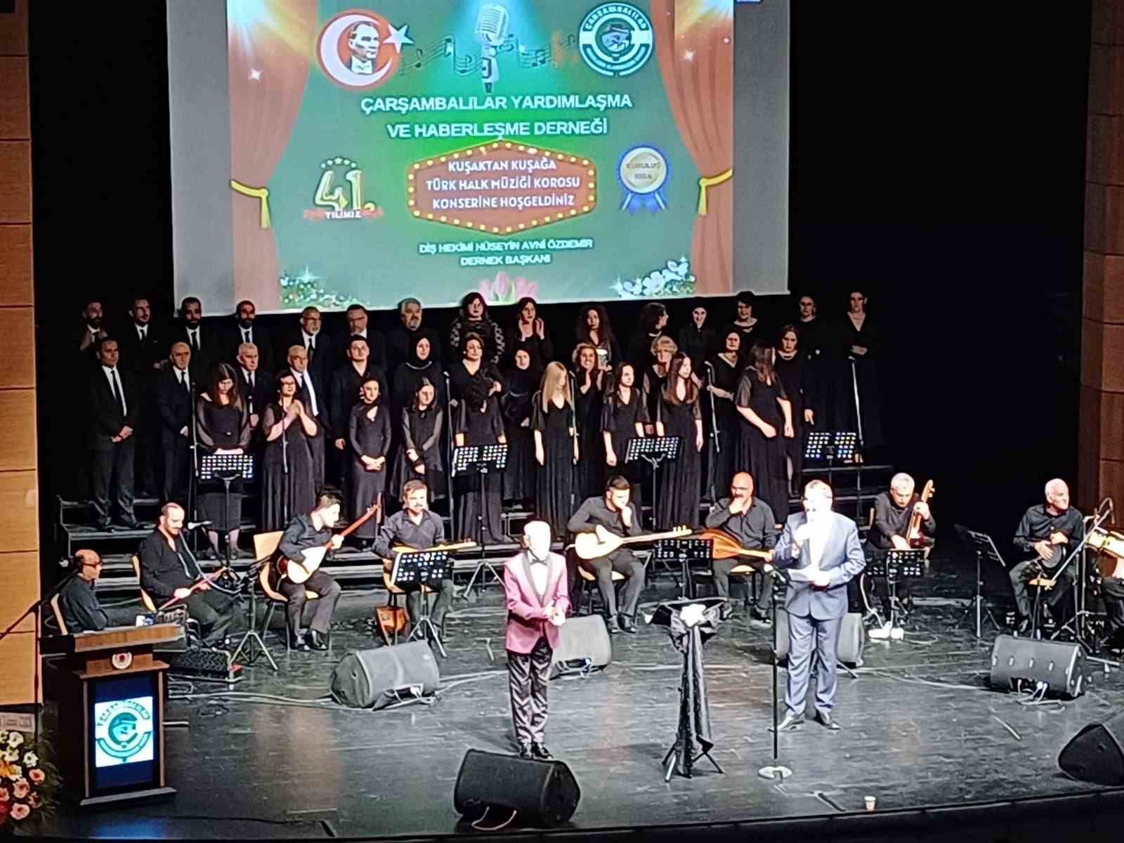 Çarşambalılar Derneği’nden nostalji konseri