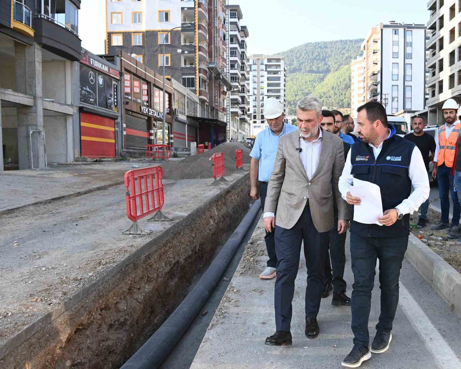 Kahramanmaraş’ta deprem sonrası su kaybı yüzde 70’e ulaştı