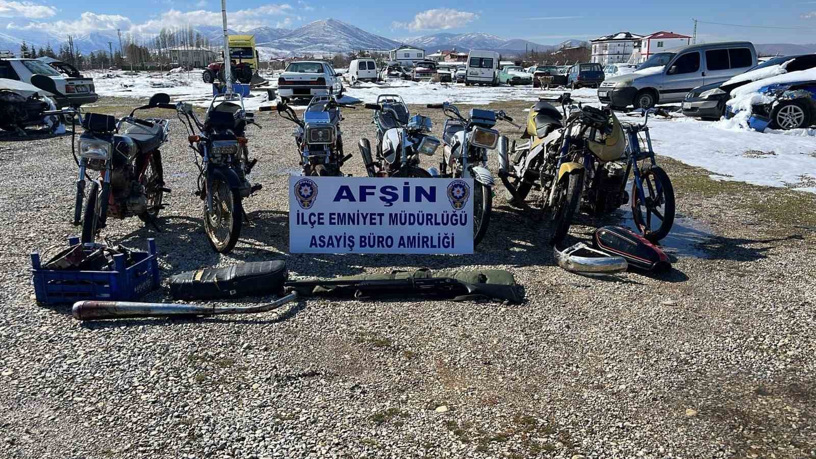 Kahramanmaraş’ta motosiklet hırsızlığı