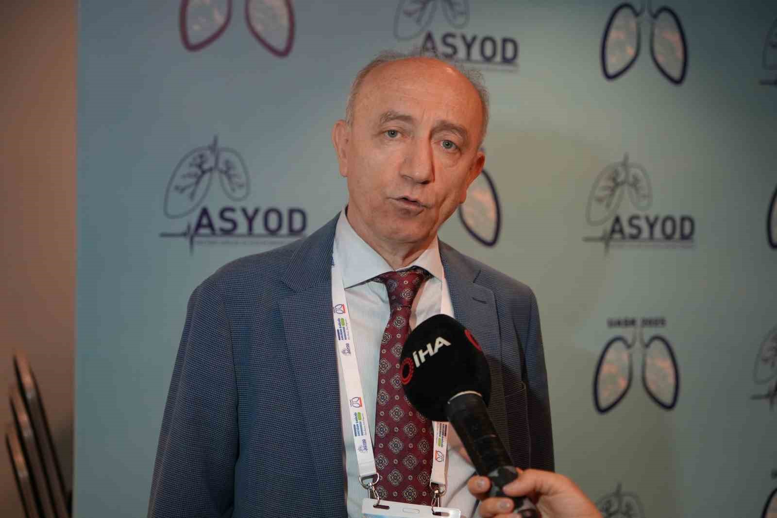 Türkiye’de her yıl 40 bin kişi akciğer kanserinden hayatını kaybediyor