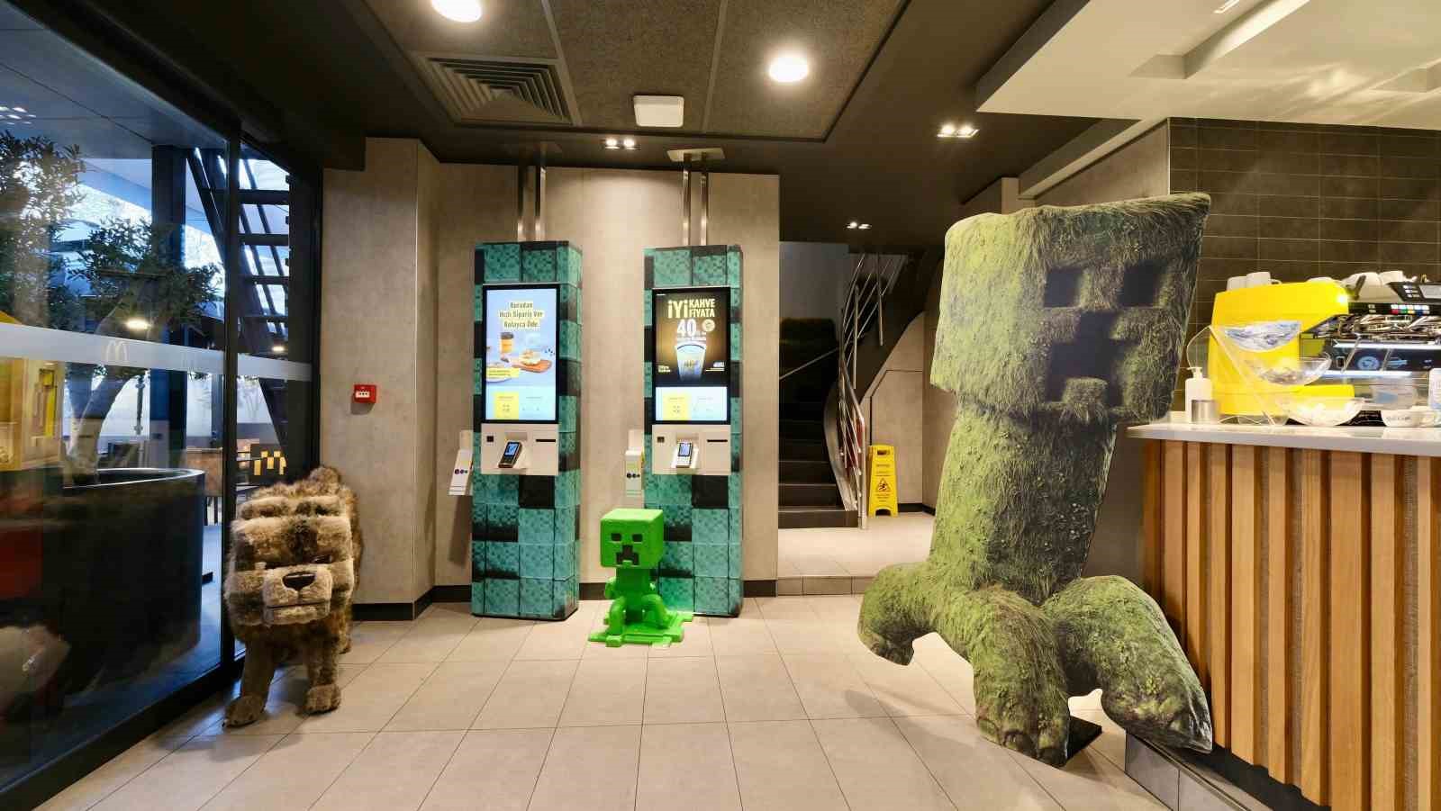Minecraft macerası McDonald’s Türkiye’de
