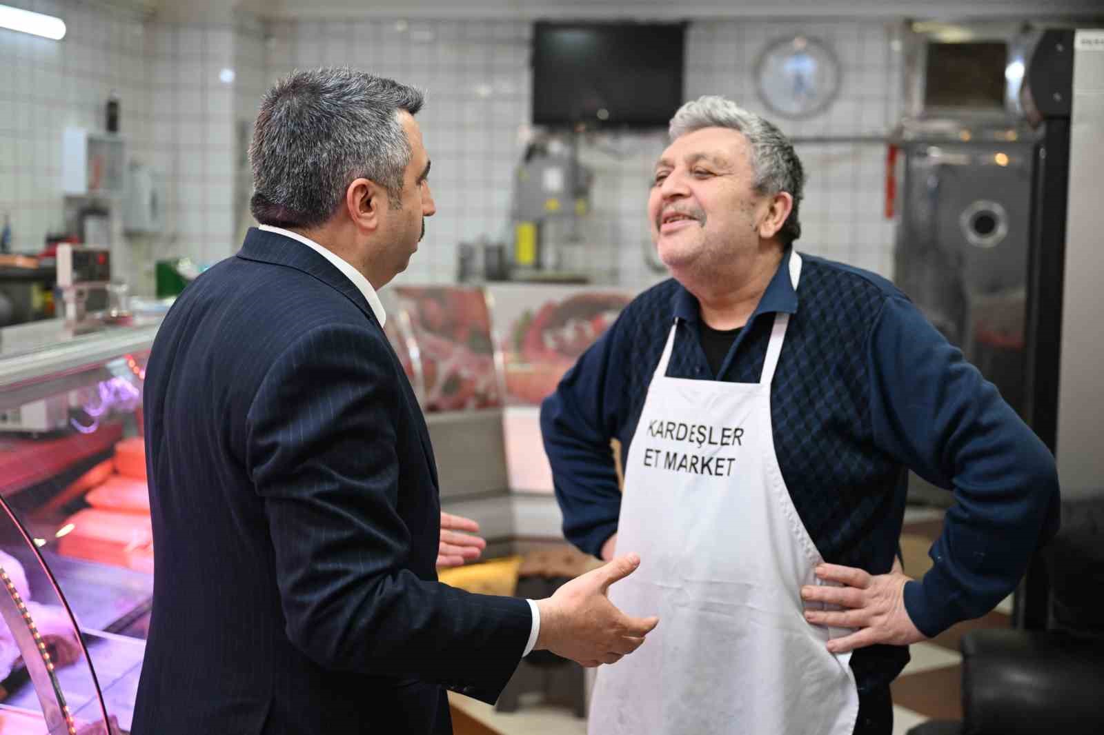 Başkan Yılmaz, komşu ziyaretinde