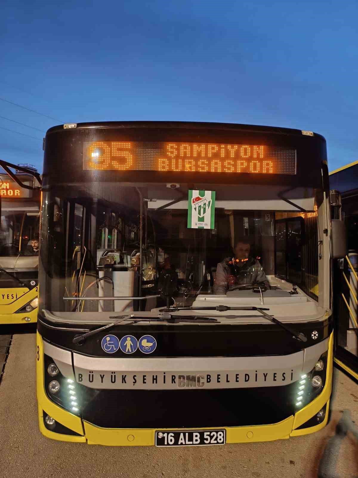 Bursa’da ulaşımda Yeşil-Beyaz
