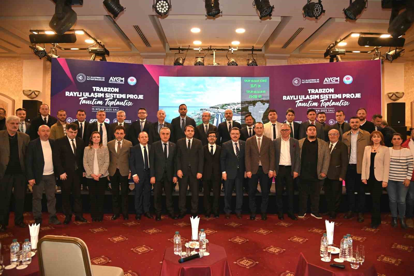 Trabzon&rsquo;da raylı sistem i&ccedil;in ilk kazma bu yıl sonunda vurulacak
