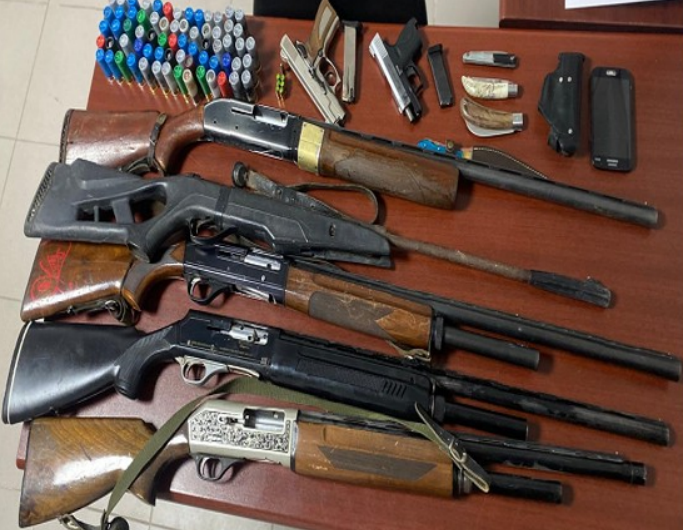 Jandarmadan kaçak silah operasyonu