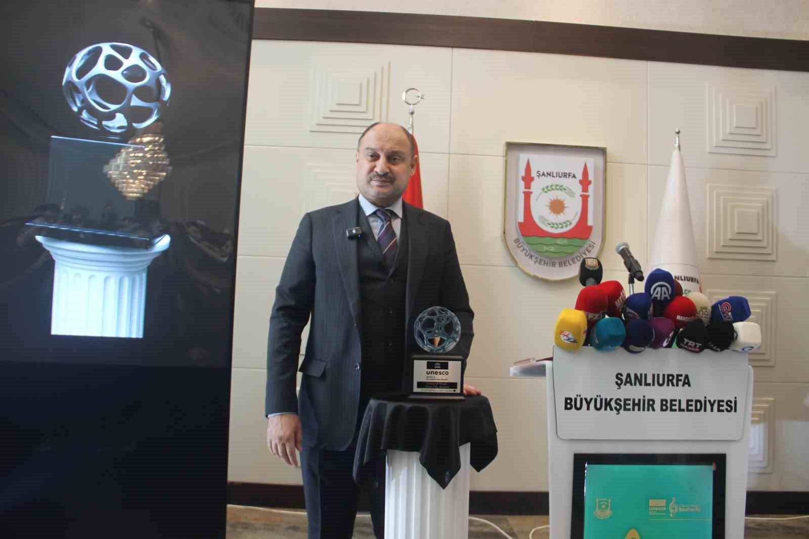 Şanlıurfa’da ’UNESCO Müzik Şehri’ olma sevinci