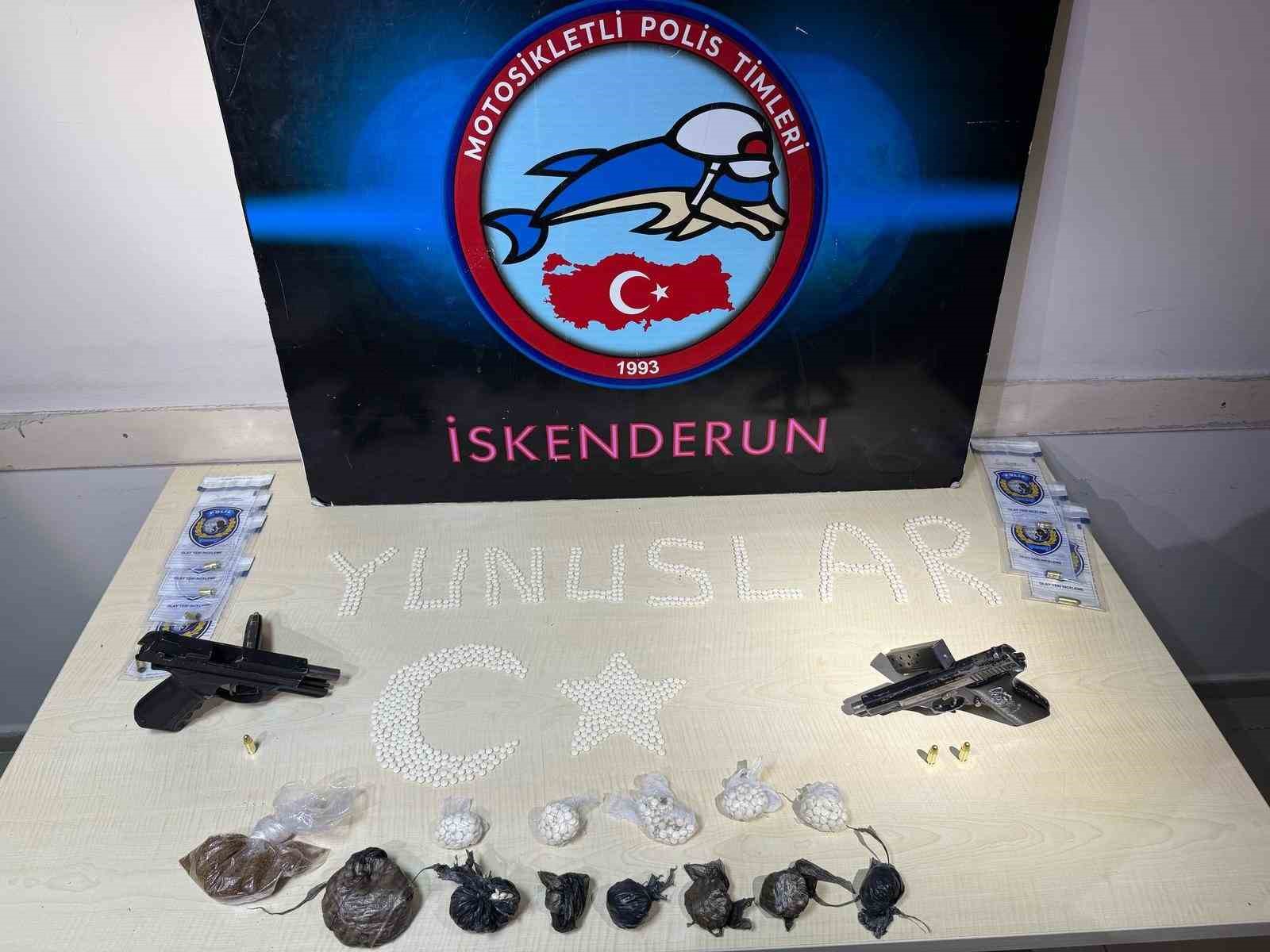 Hatay&rsquo;da uyuşturucu ticareti yapan 5 kişi tutuklandı
