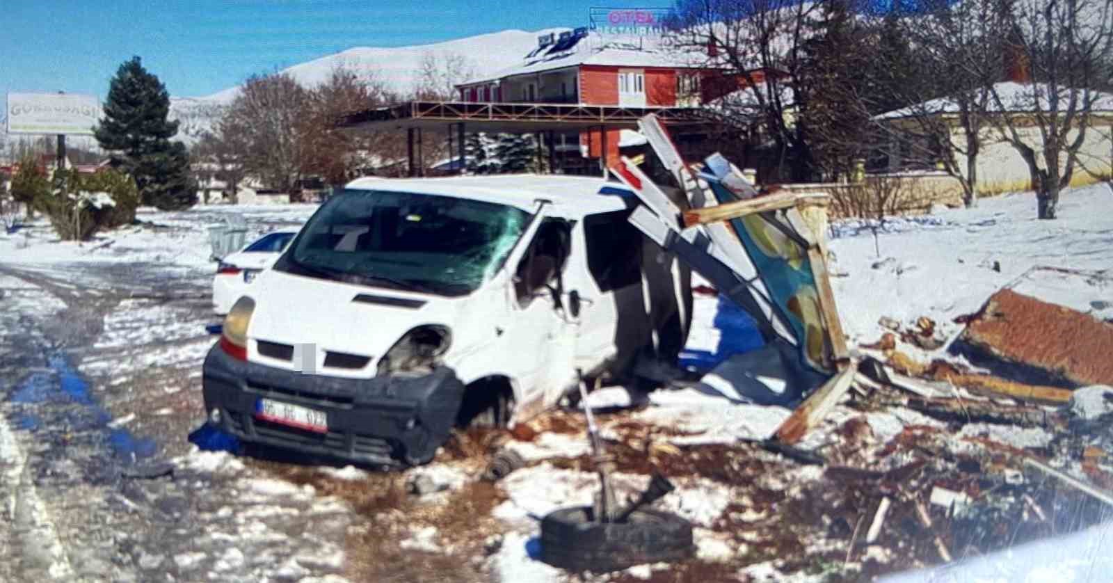 Malatya’da trafik kazası: 2 Yaralı