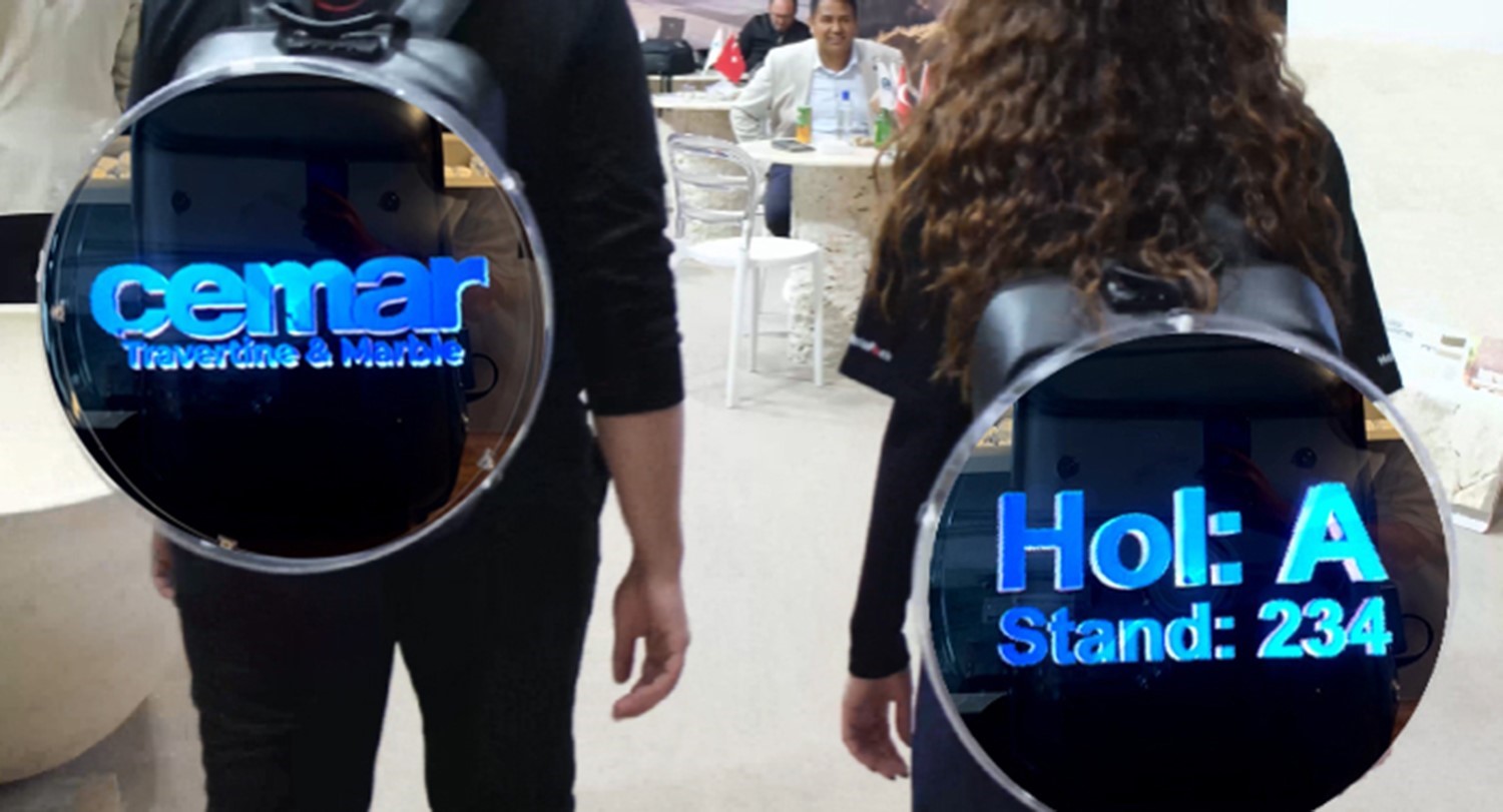 Cemar Mermer ve Traverten, 30. Marble İzmir Fuarı&rsquo;nda yenilik&ccedil;i tanıtım teknolojileriyle dikkat &ccedil;ekti
