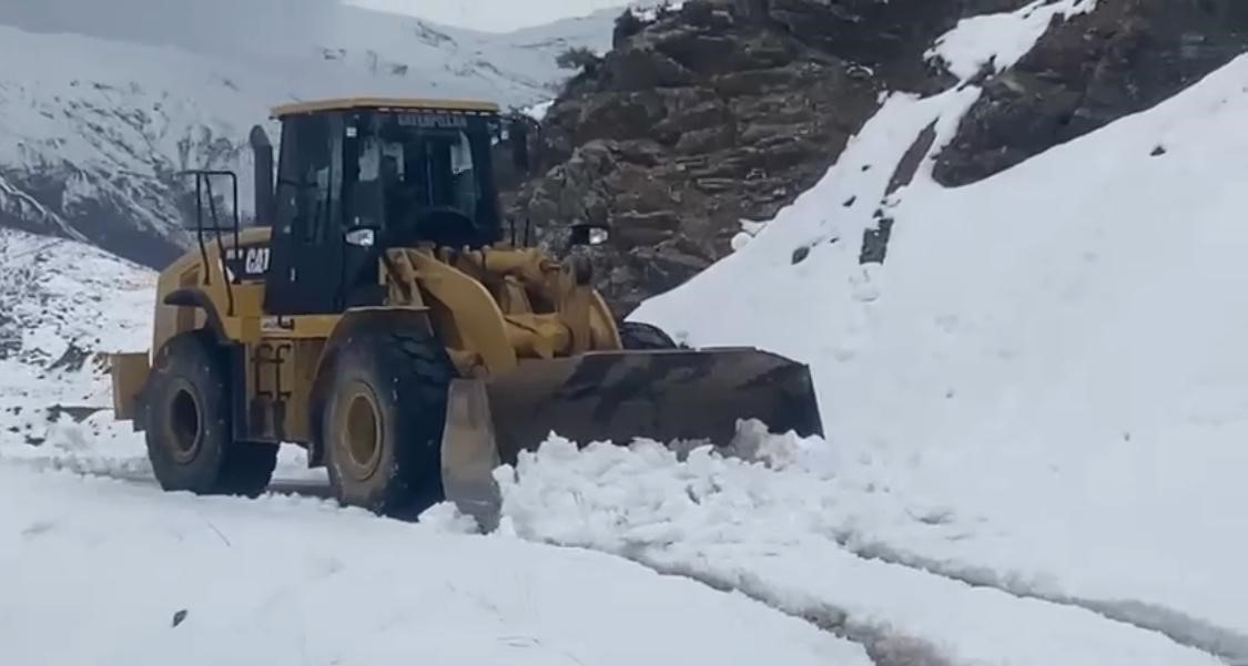 Batman’da 7 köy ve mezra yolu kar yağışı nedeniyle kapandı