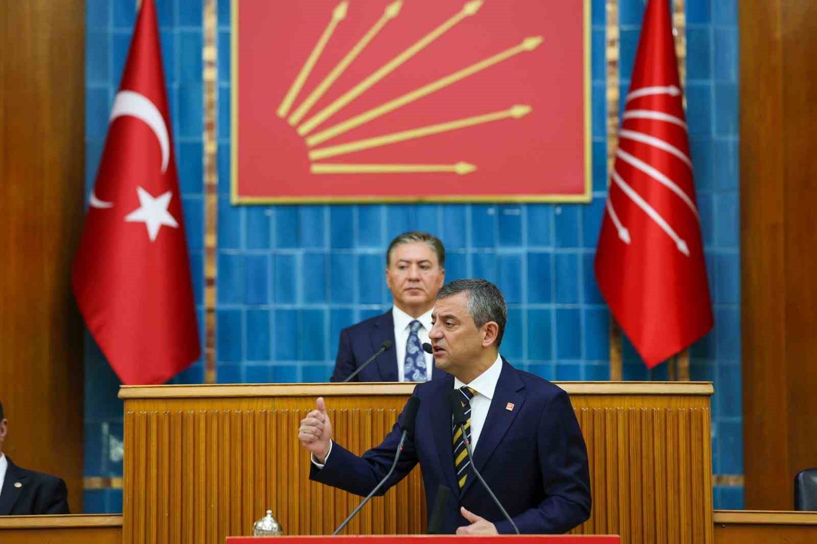 CHP Genel Başkanı Özel: "Darbeyi yapıp millete yüzde 25 zam uyguluyorlar"
