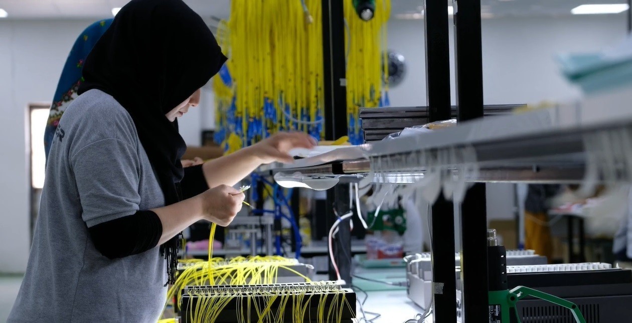 Ücretli çalışan sayısı yıllık yüzde 1,1 arttı