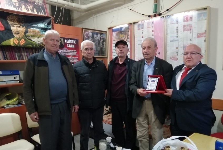 Cevizdere Şehitleri ve Gazileri Derneği’nde başkan değişikliği