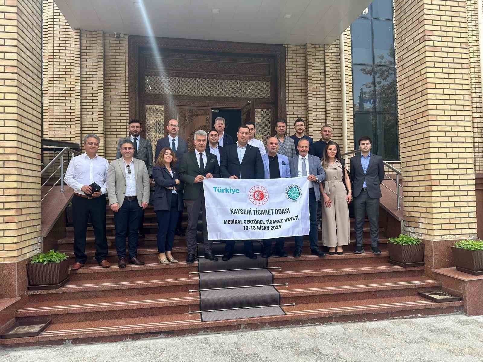 Kayseri Ticaret Odası Heyeti’nden Özbekistan Ticaret Ve Sanayi Odası’na ziyaret