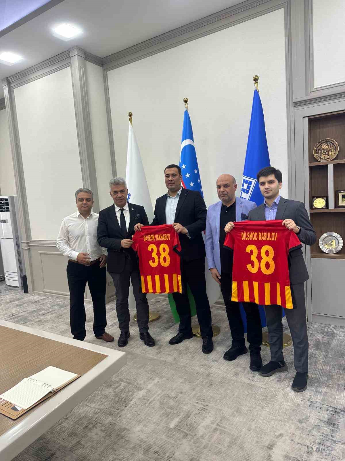 Kayseri Ticaret Odası Heyeti&rsquo;nden &Ouml;zbekistan Ticaret Ve Sanayi Odası&rsquo;na ziyaret
