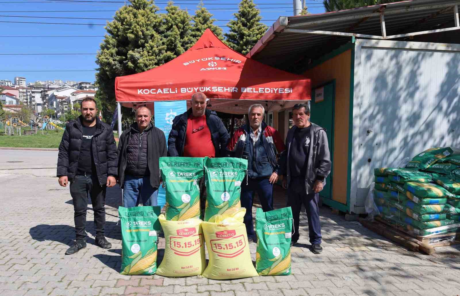 Çiftçiye yüzde 50 hibeli tohum ve gübre desteği