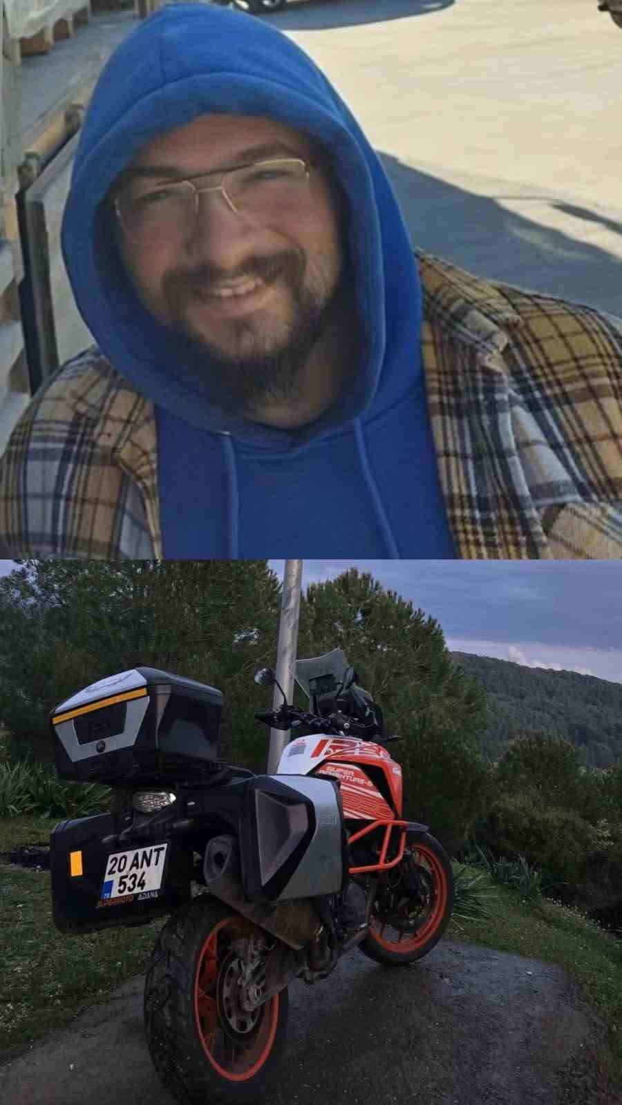 "Denizli&rsquo;ye geliyorum" diyen motorcudan 3 g&uuml;nd&uuml;r haber alınamıyor
