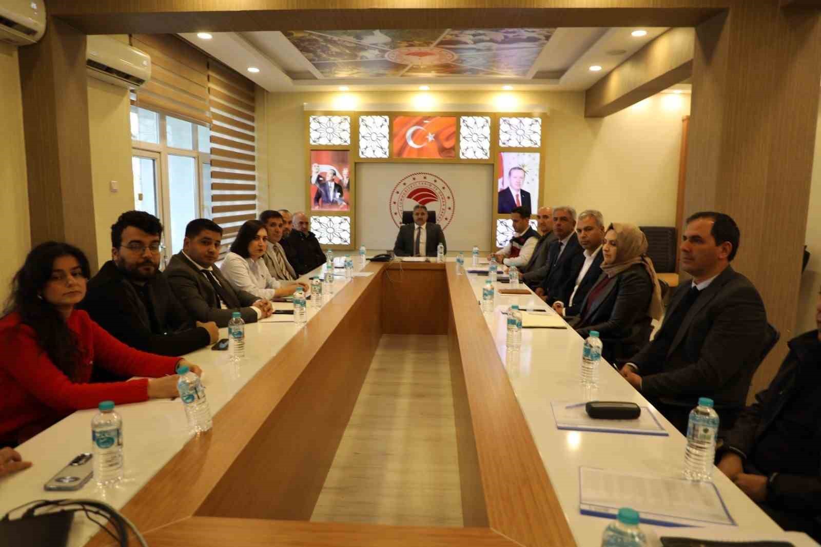 Elazığ’da 2025 yılı bitkisel üretim verileri değerlendirme toplantısı gerçekleştirildi