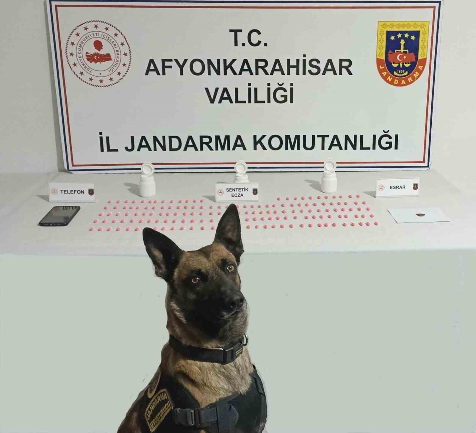 Jandarma uyuşturucu satıcısını yaptığı takiple yakaladı