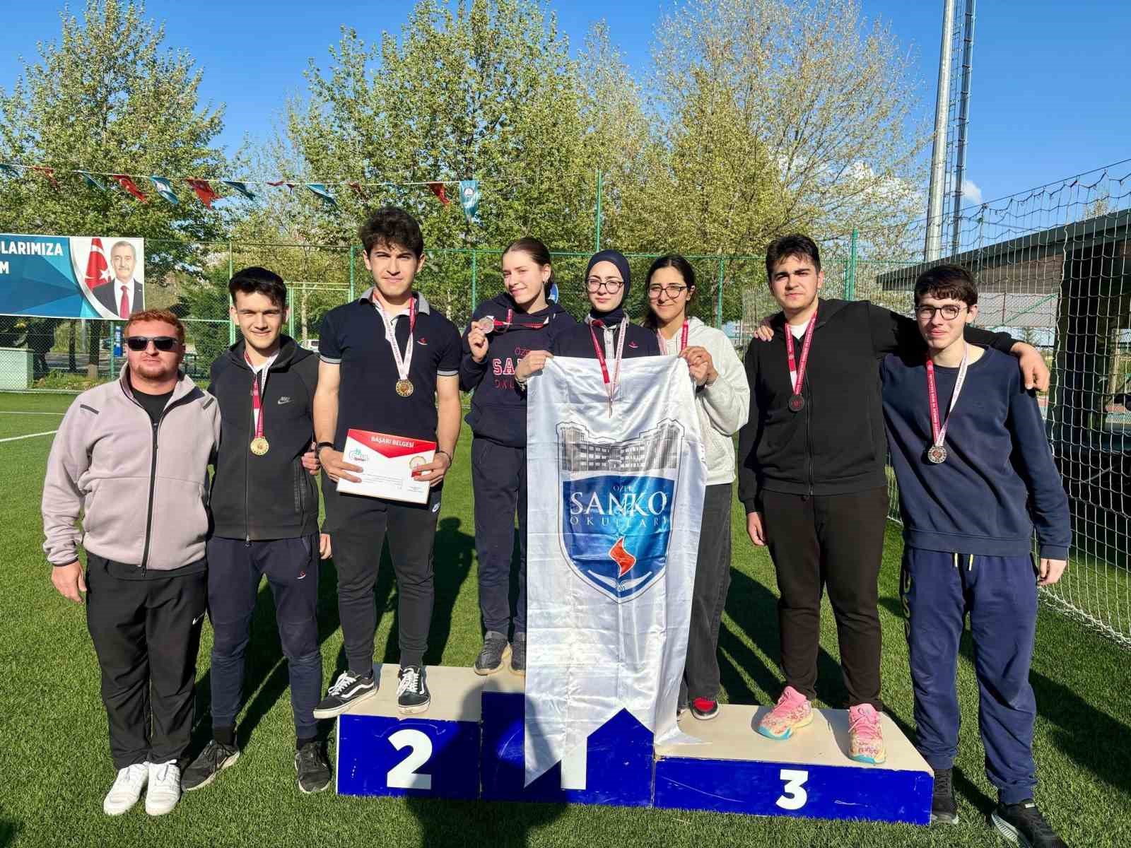 SANKO Okulları’ndan okçuluk başarısı