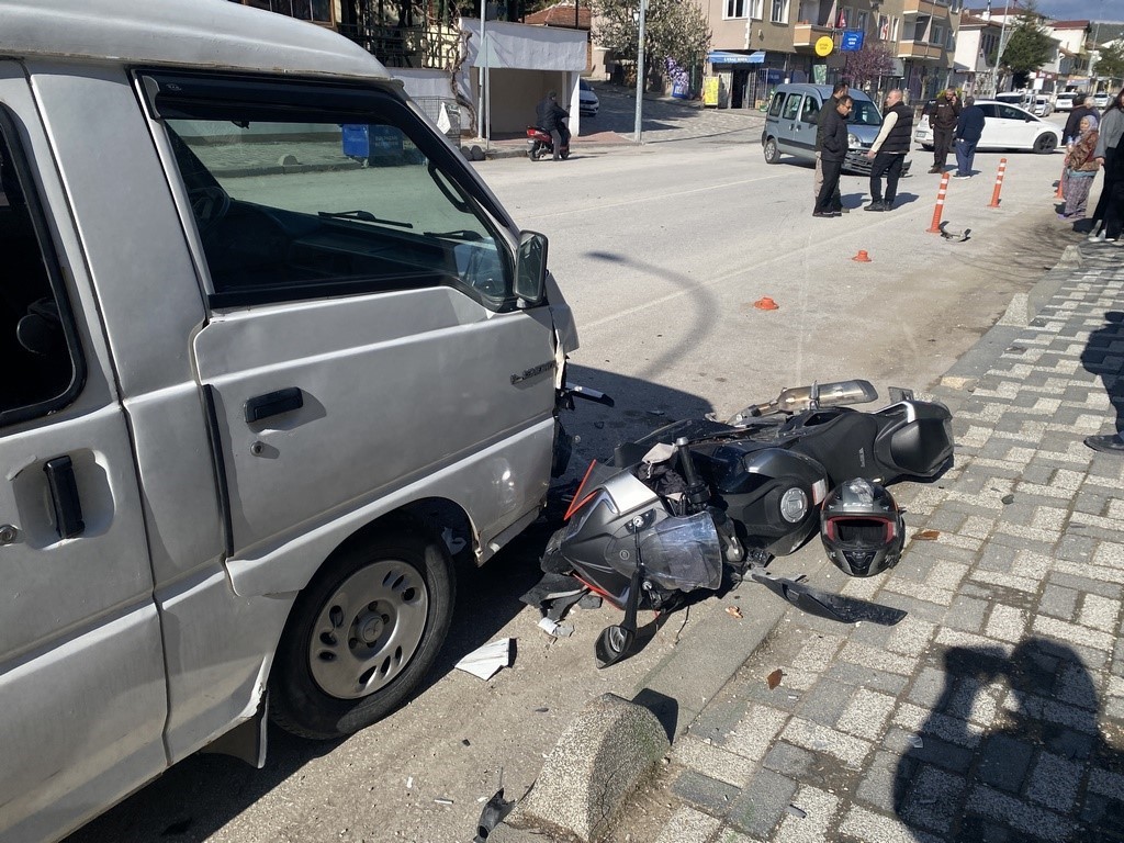 Bilecik&rsquo;te zincirleme trafik kazası; 1 yaralı
