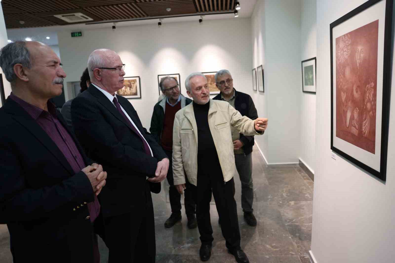 Fatih Mika’nın "Benim Adım Gravür" sergisi sanatseverlerle buluştu