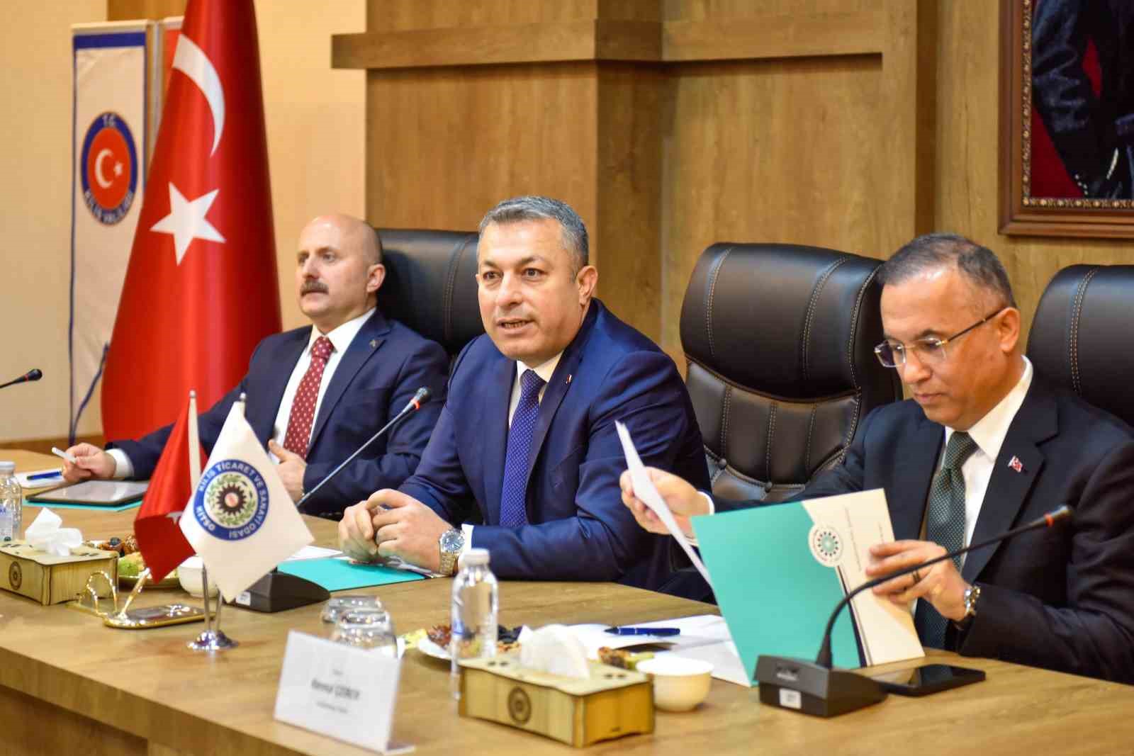 İpekyolu Kalkınma Ajansı yönetim kurulu toplantısı Kilis’te gerçekleştirildi