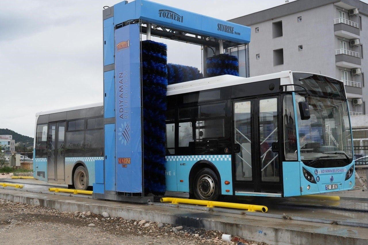 Belediye araçları artık daha temiz olacak