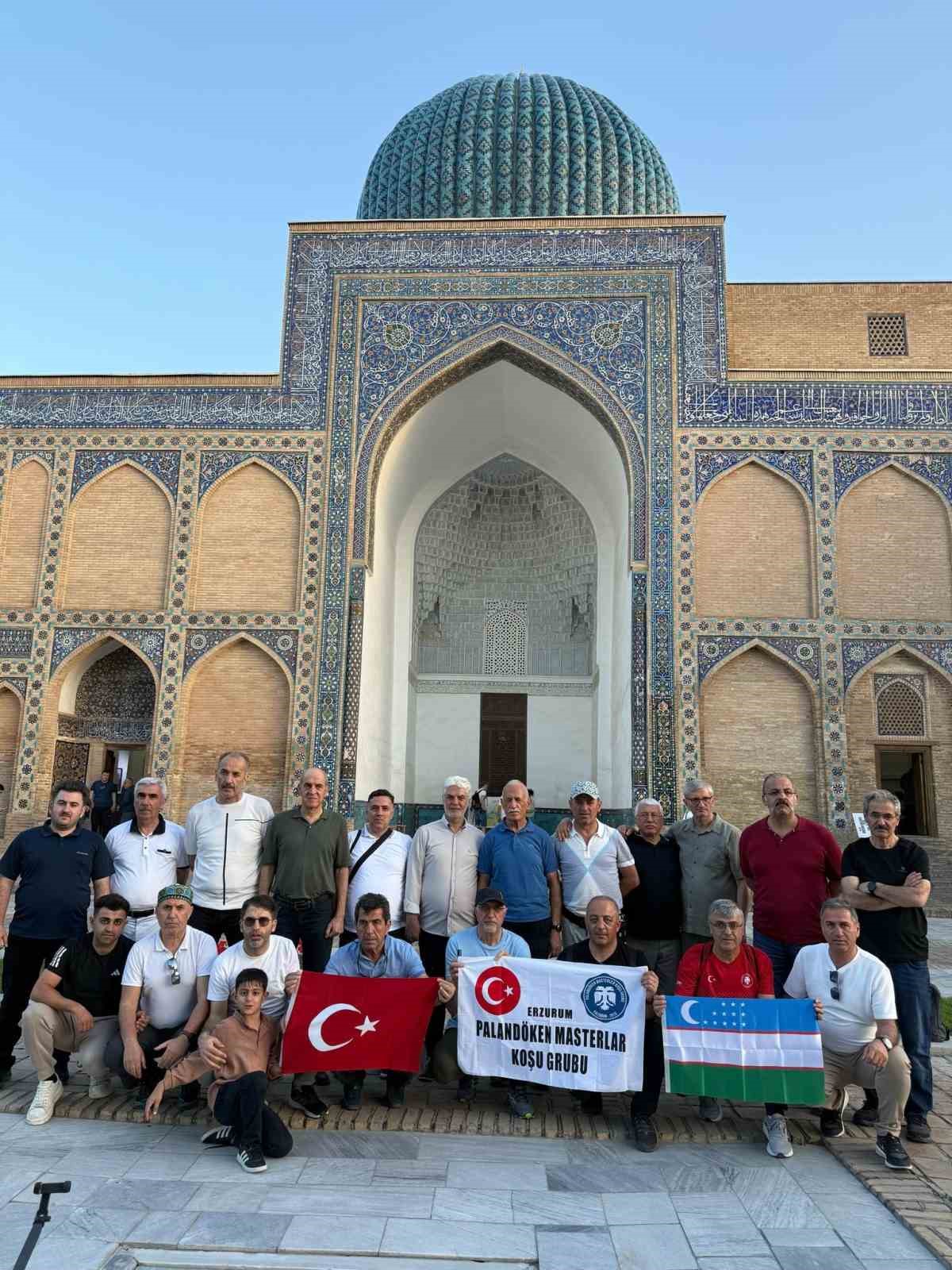 Taşkent Maratonunda ülkemiz için koştular