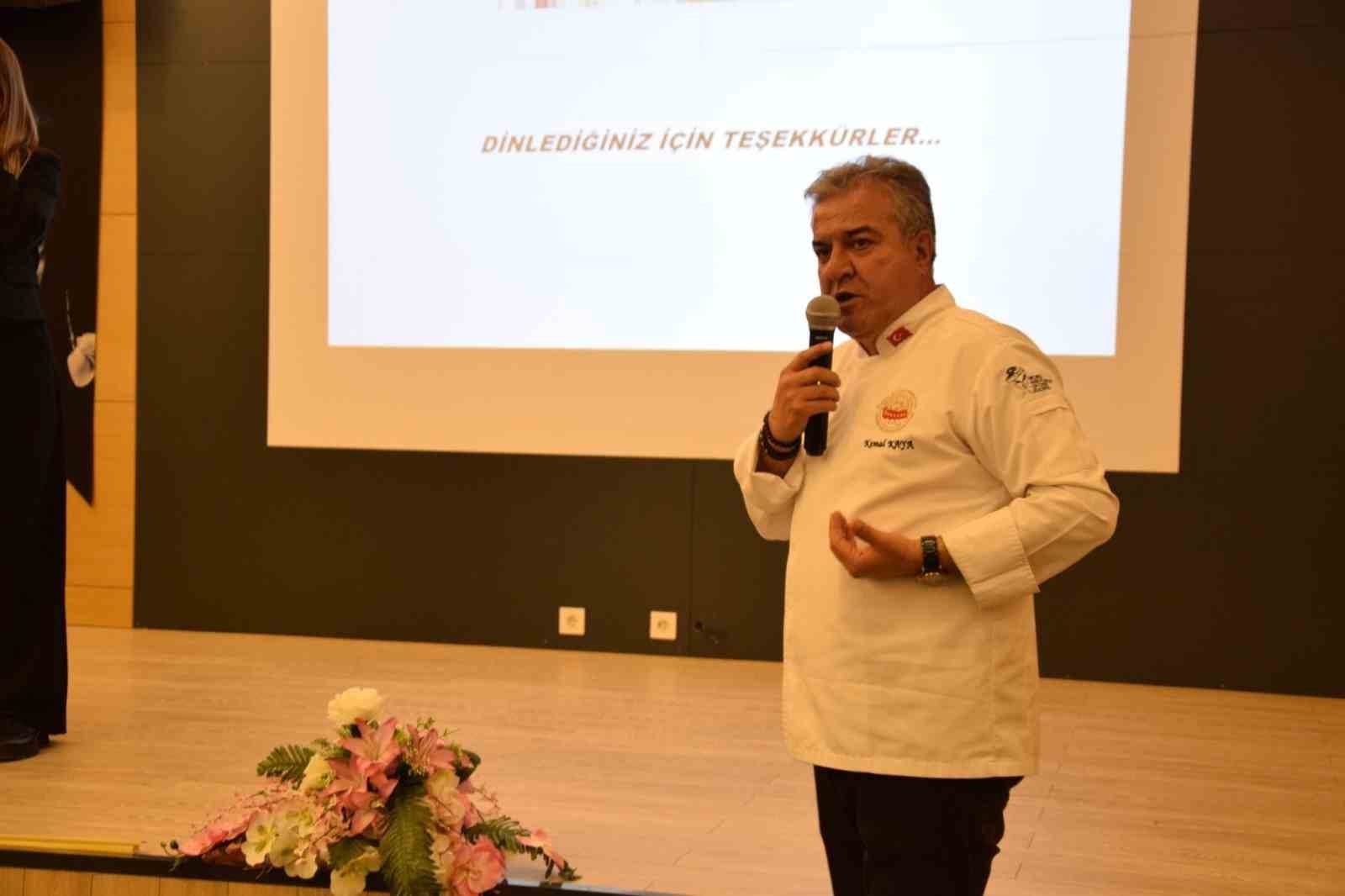 &rsquo;T&uuml;rk Mutfağının D&uuml;n&uuml;, Bug&uuml;n&uuml;, Yarını&rsquo; konulu seminer d&uuml;zenlendi
