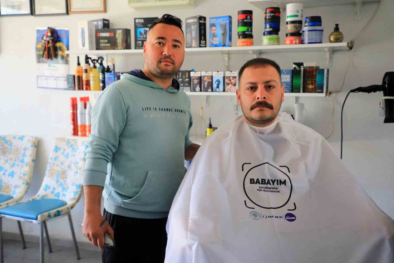 Muğla’da babalar çocukları için aynaya bakıyor