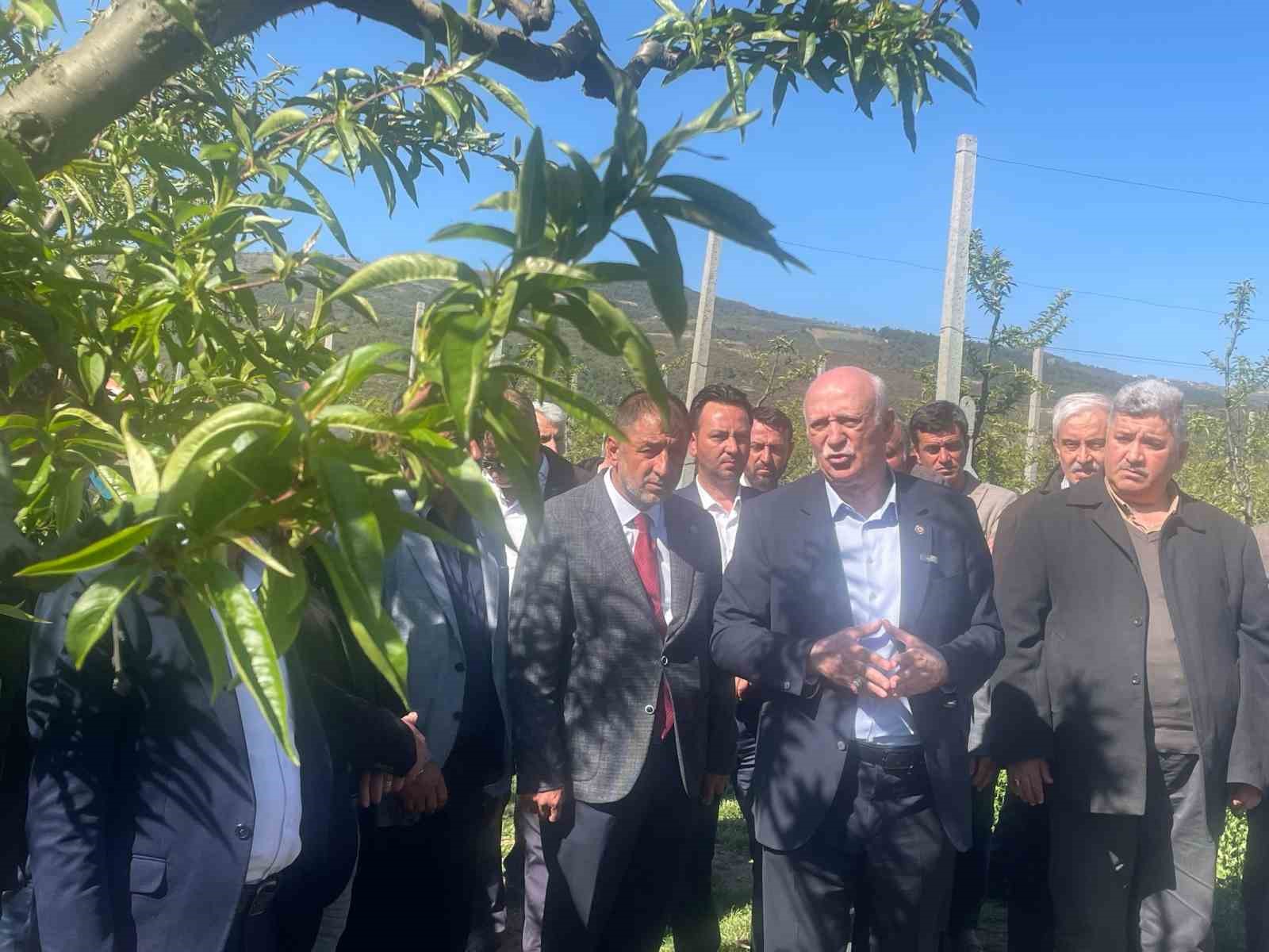 TZOB Başkanı Bayraktar İznik&rsquo;ten &ccedil;ift&ccedil;ilere destek istedi
