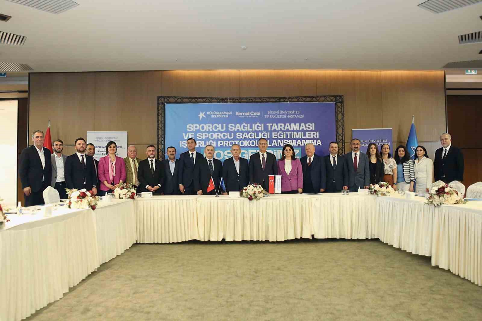 Küçükçekmece’de Sporcu Sağlığı Merkezi açıldı