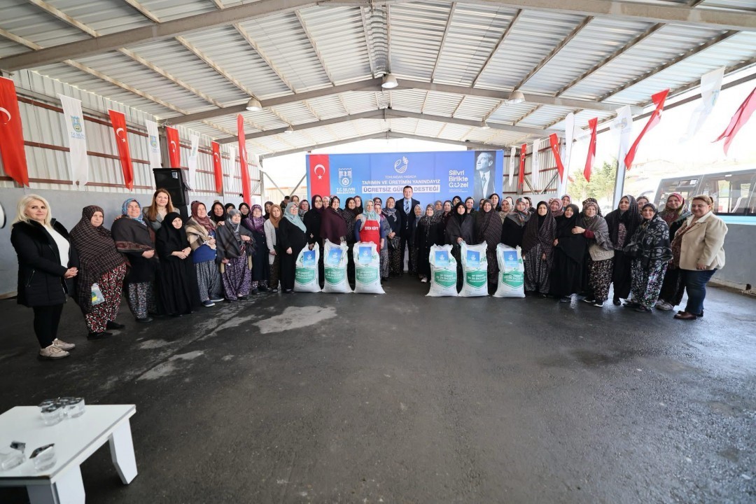 Silivri’de Taban Gübresi Dağıtım töreni düzenlendi