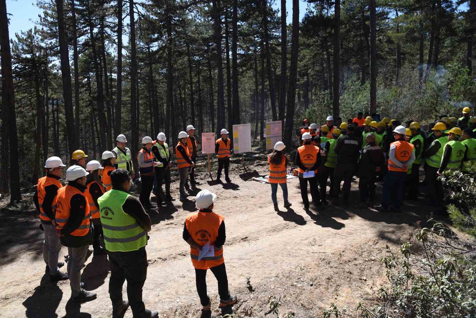 Eskişehir’de Orman Üretim Tatbikatları sona erdi