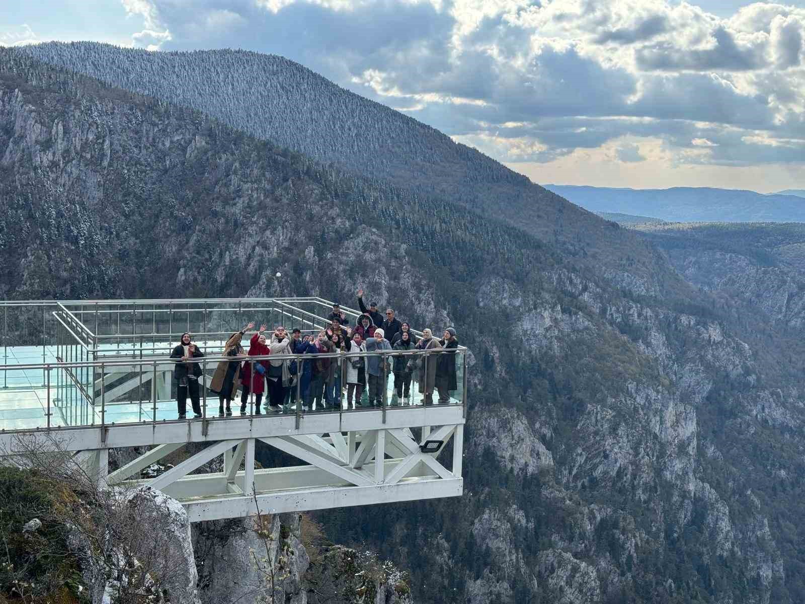 Bahreynli turistler Kastamonu’ya hayran kaldı