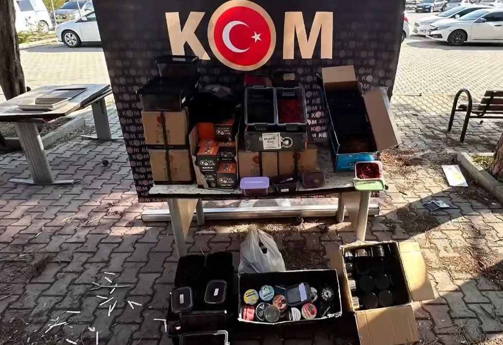 Kayseri’de 58 kilo kaçak tütün yakalandı