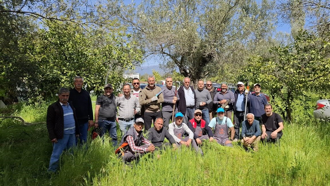 Edremit&rsquo;te zeytin budama kursu uygulamalı eğitimle tamamlandı
