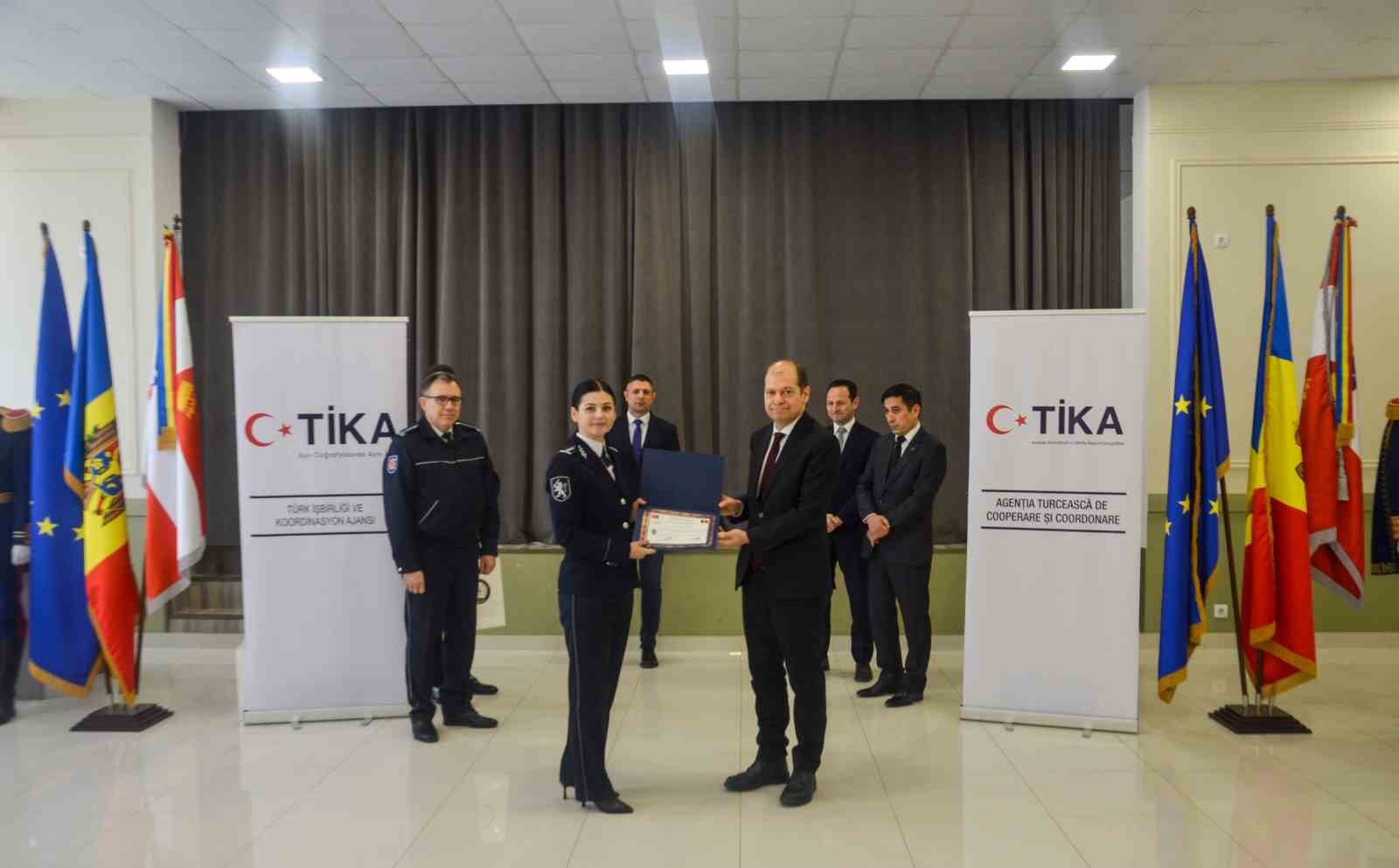 TİKA ve Emniyet Genel Müdürlüğü’nden Moldova’da insan kaynakları eğitimi