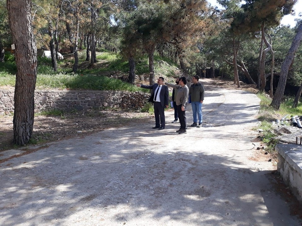 Bölge Müdürü Hacı Ahmet Çiçek’ten Sarımsaklı Tabiat Parkı’na inceleme ziyareti
