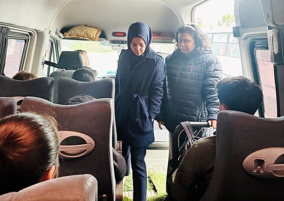 Cizre’de okul servisleri denetlendi