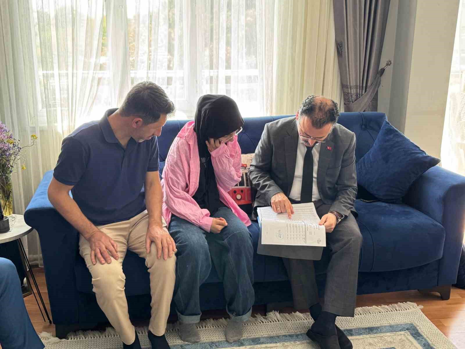 Kaymakam Ateş, öğrencilere misafir oldu