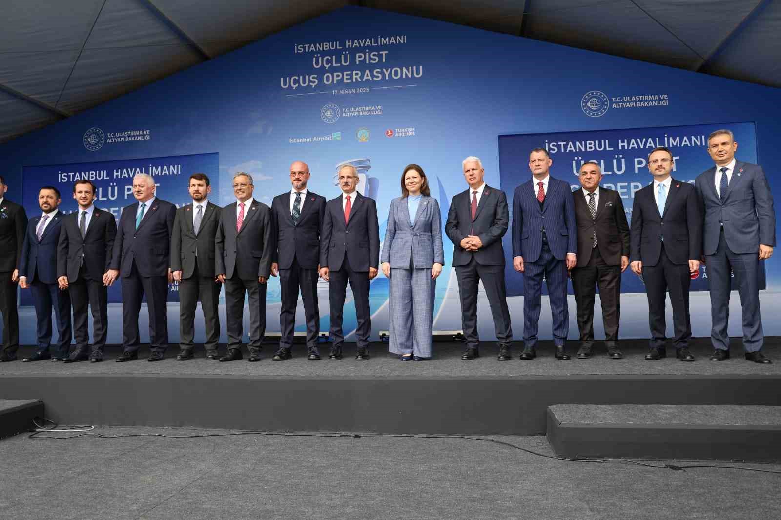 İstanbul Havalimanı&rsquo;nda tarihi g&uuml;n
