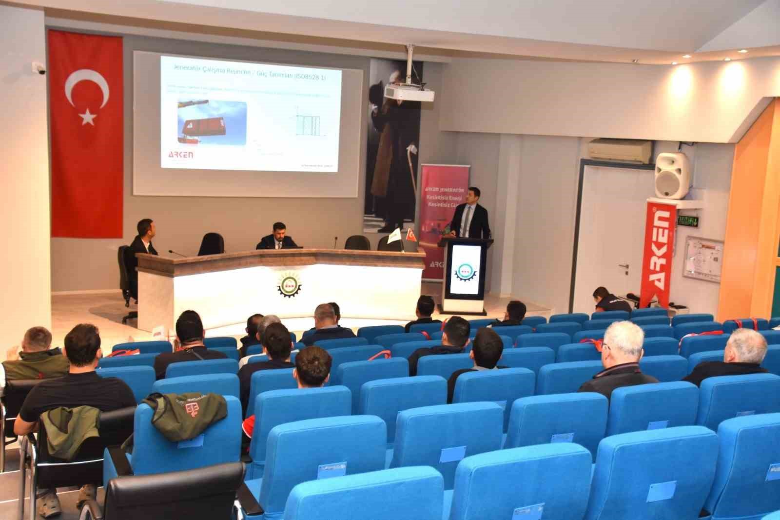 Denizli OSB&rsquo;de sanayicilere jenerat&ouml;r se&ccedil;imi ve senkronizasyon sistemleri anlatıldı
