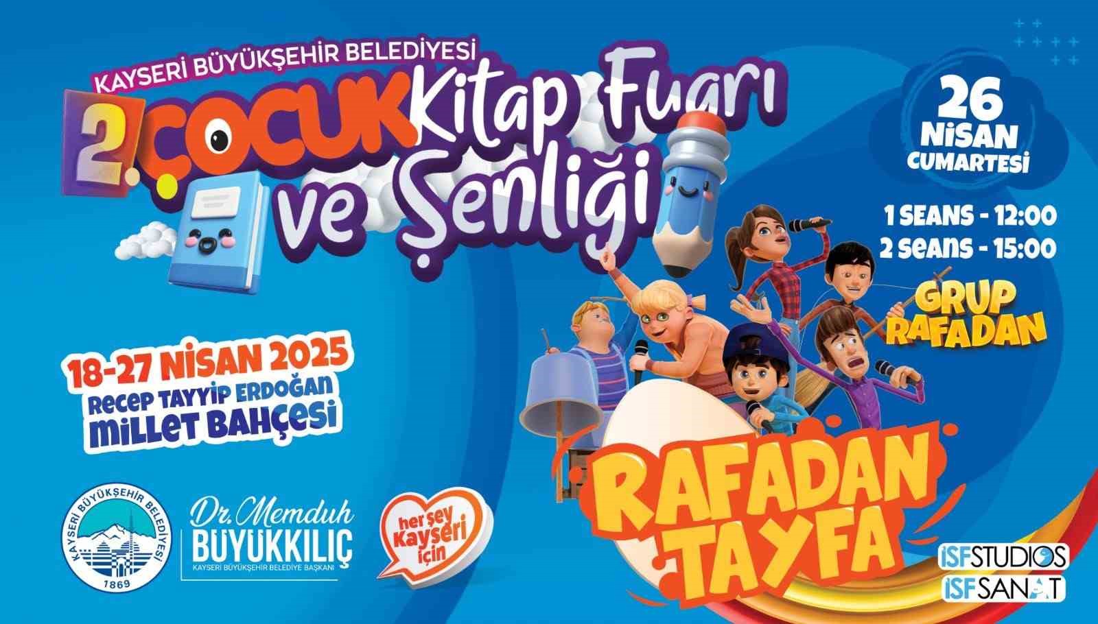 2. &Ccedil;ocuk Kitap Fuarı ve Şenliği başlıyor
