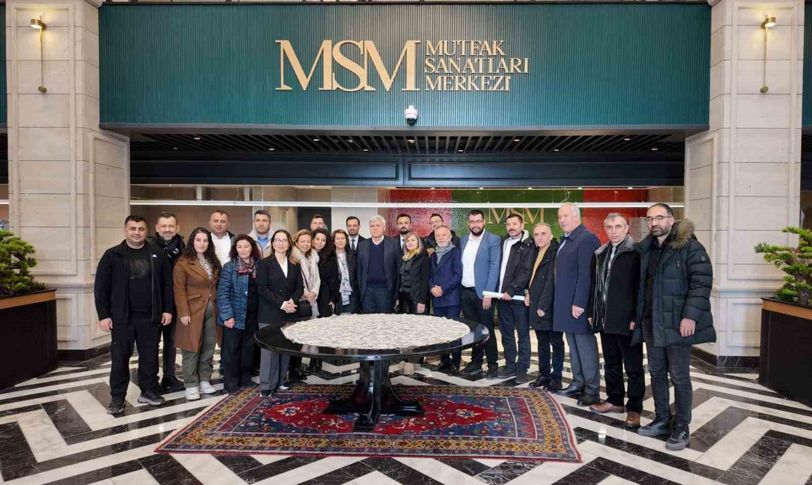 Kayseri Kent Konseyi&rsquo;nden Mutfak Sanatları Merkezi&rsquo;ne ziyaret
