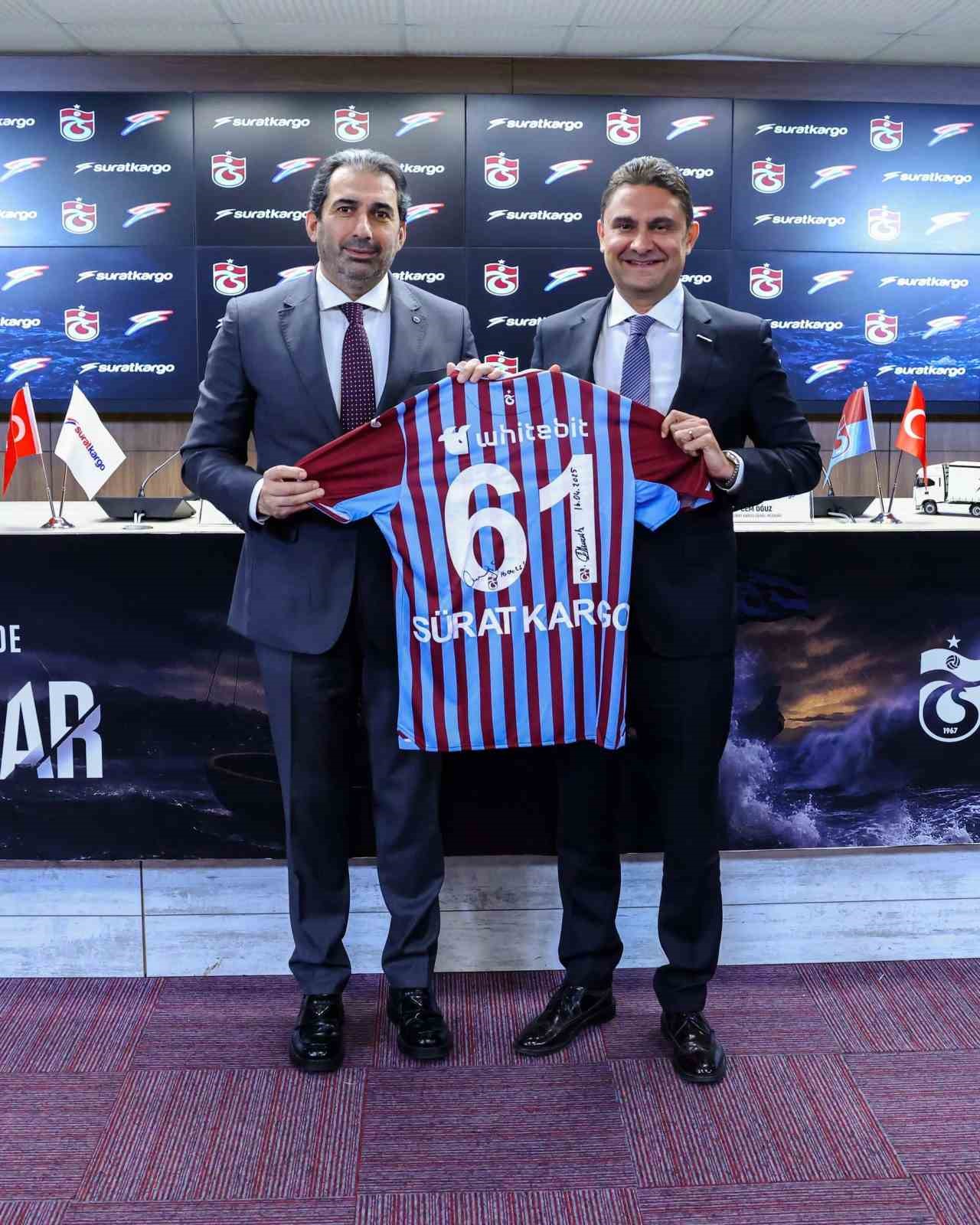 Sürat Kargo, Trabzonspor’un resmi taşıma sponsoru oldu
