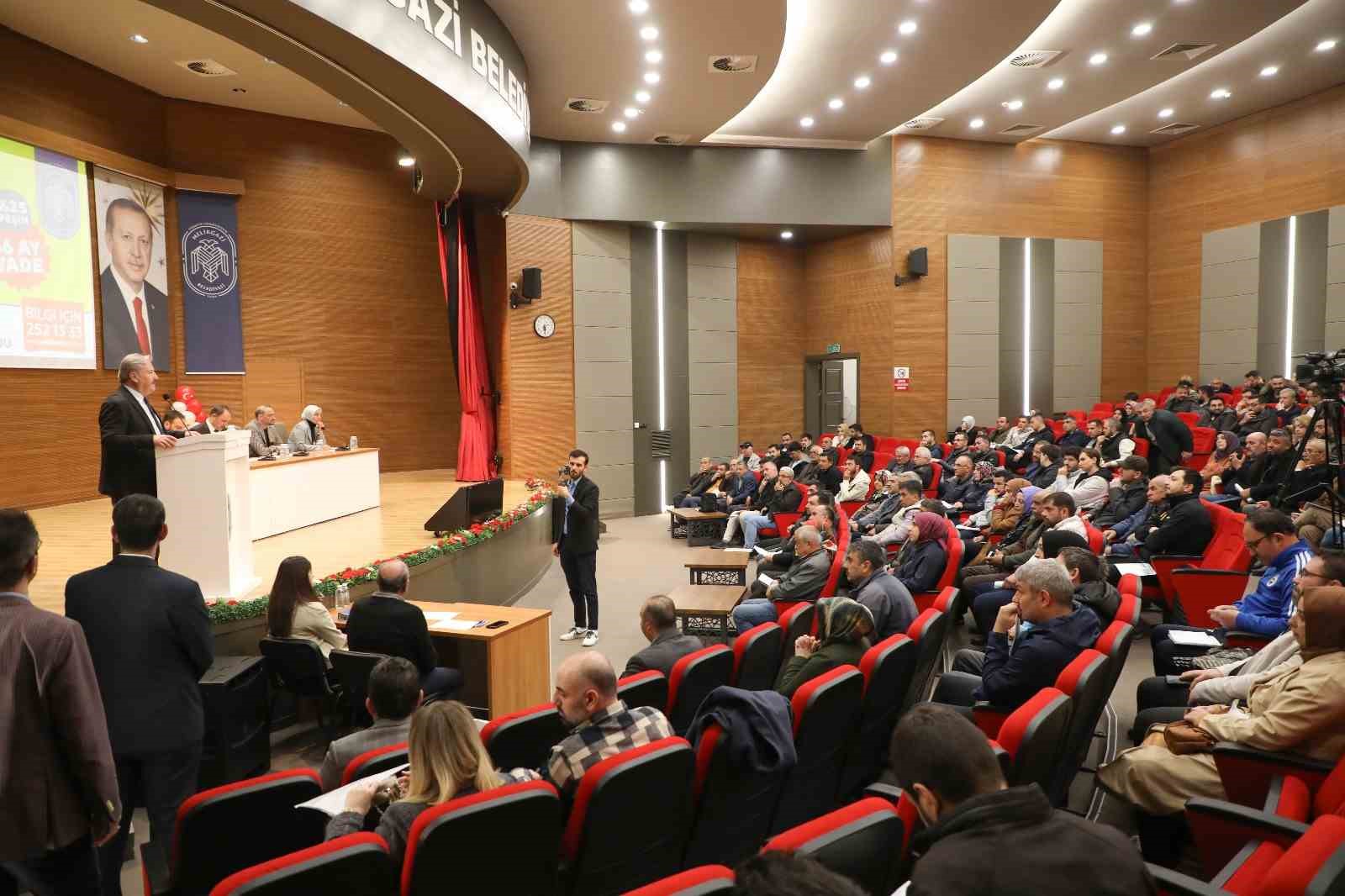 Kazan Kazan modeli ile Melikgazi’de 19 daire sahiplerine kavuştu