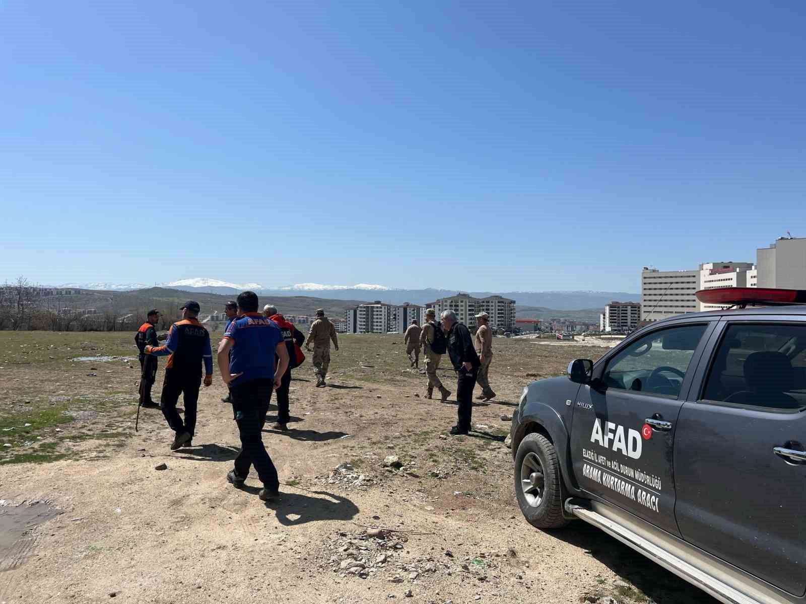 Elazığ’da kaybolan 65 yaşındaki adam için 78 kişilik ekip kuruldu
